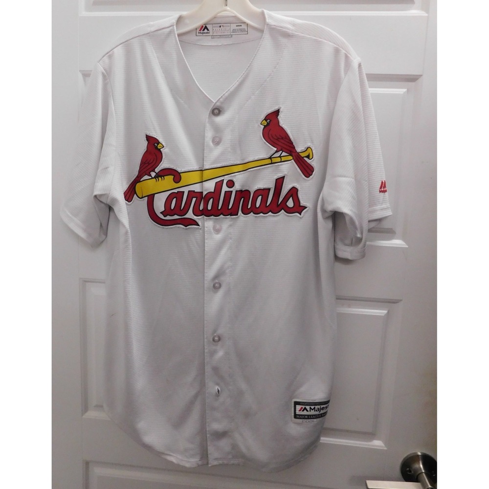 Authentic St. Louis Cardinals Cool Base Majestic MLB Jersey sz M